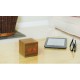 Gingko Design Cube Click Clock